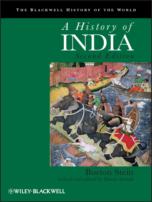 Title details for A History of India by Burton Stein - Available